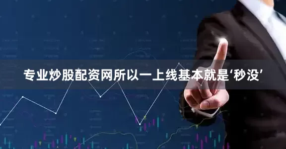 专业炒股配资网所以一上线基本就是‘秒没’